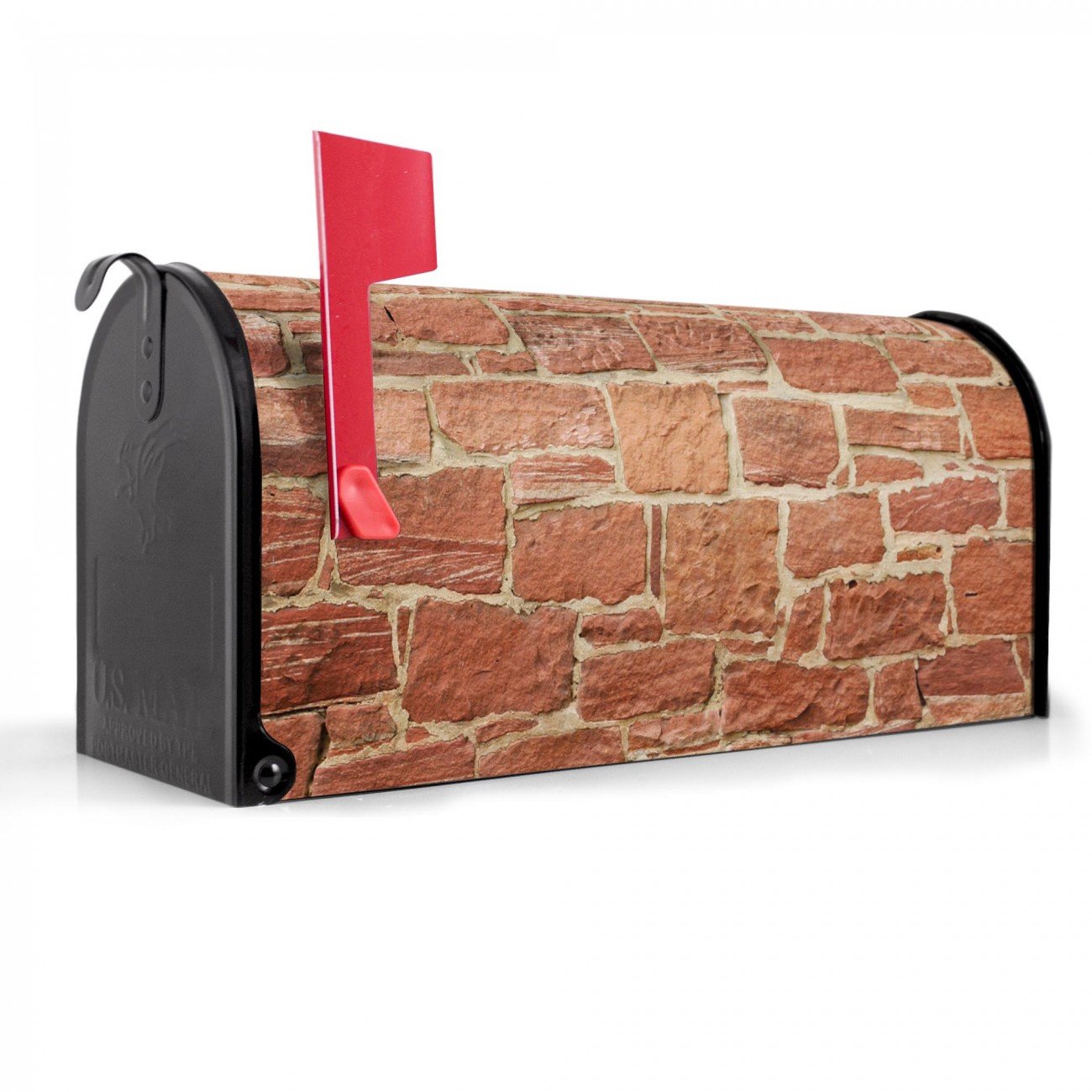 BANJADO US Mailbox Amerikanischer Briefkasten 51x22x17cm Letterbox