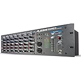 Alesis MultiMix 10 Wireless Audio Mixer | 10-Channel Rackmount Mixer, Bluetooth, 4 Jack/XLR Inputs, 2-Band EQ, Aux Sends