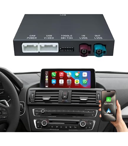 Amazon.com: NAVIVOX Wireless CarPlay Android Auto Retrofit Kit