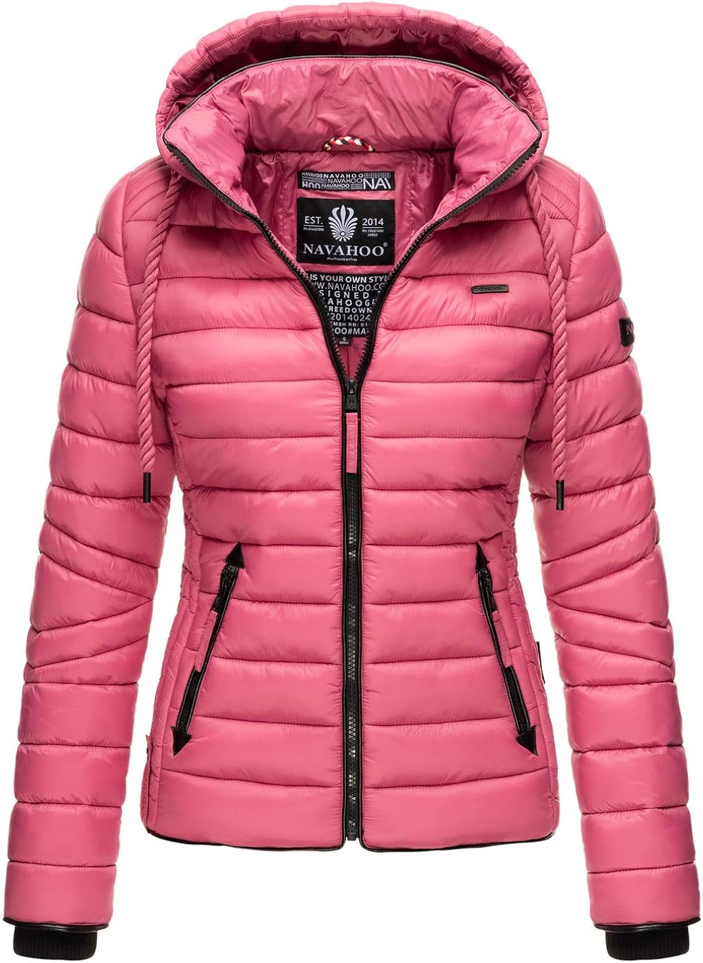 Navahoo Damen Jacke Steppjacke Übergangsjacke gesteppt Stepp Frühjahr
