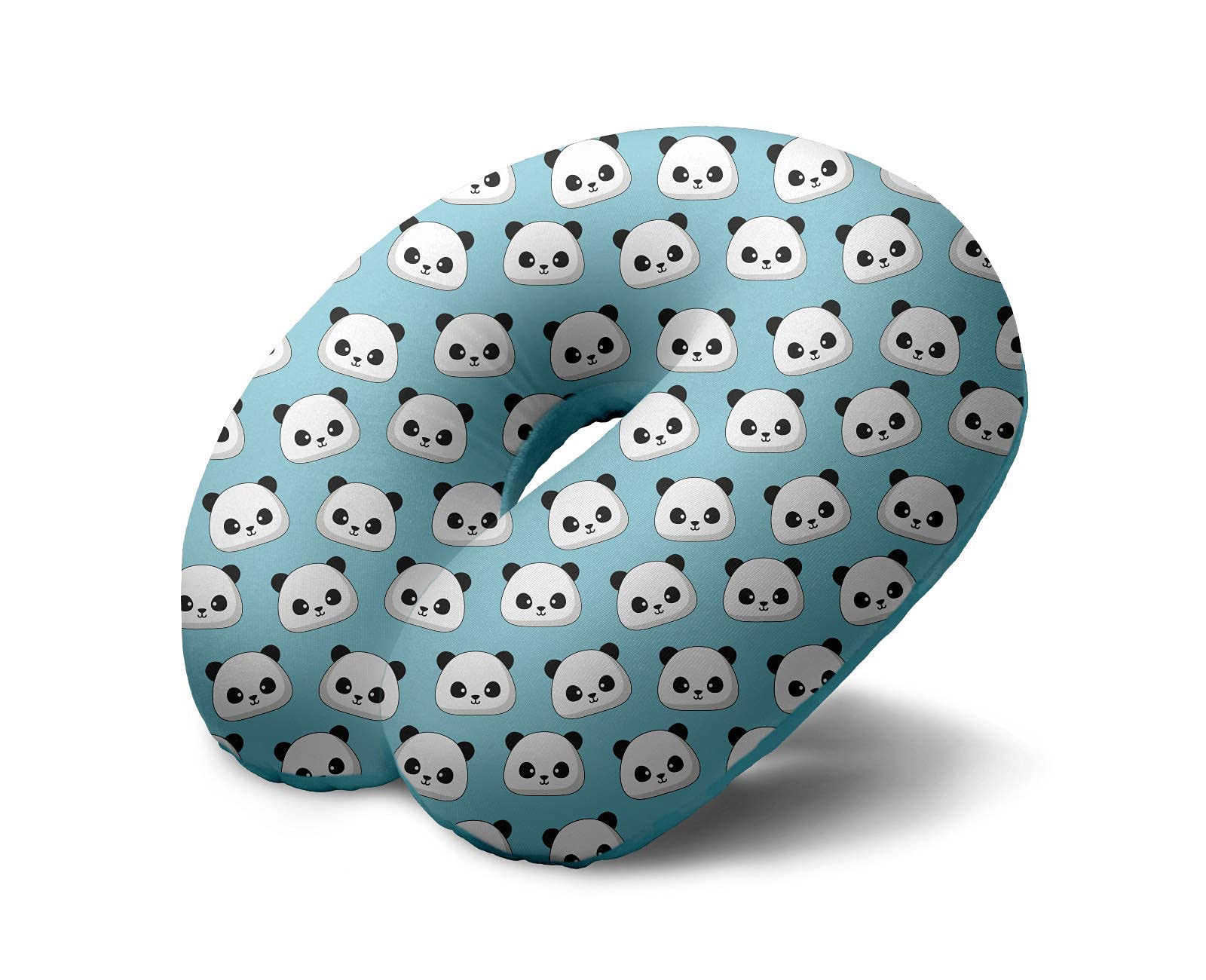 I-TOTAL - Travel Pillow/Travel Neck Pillow Soft for Cervical Supp (Panda)