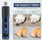 Candure 7-Speed Dog Nail Grinder 360° LED Light Rechargeable Cordless view 7