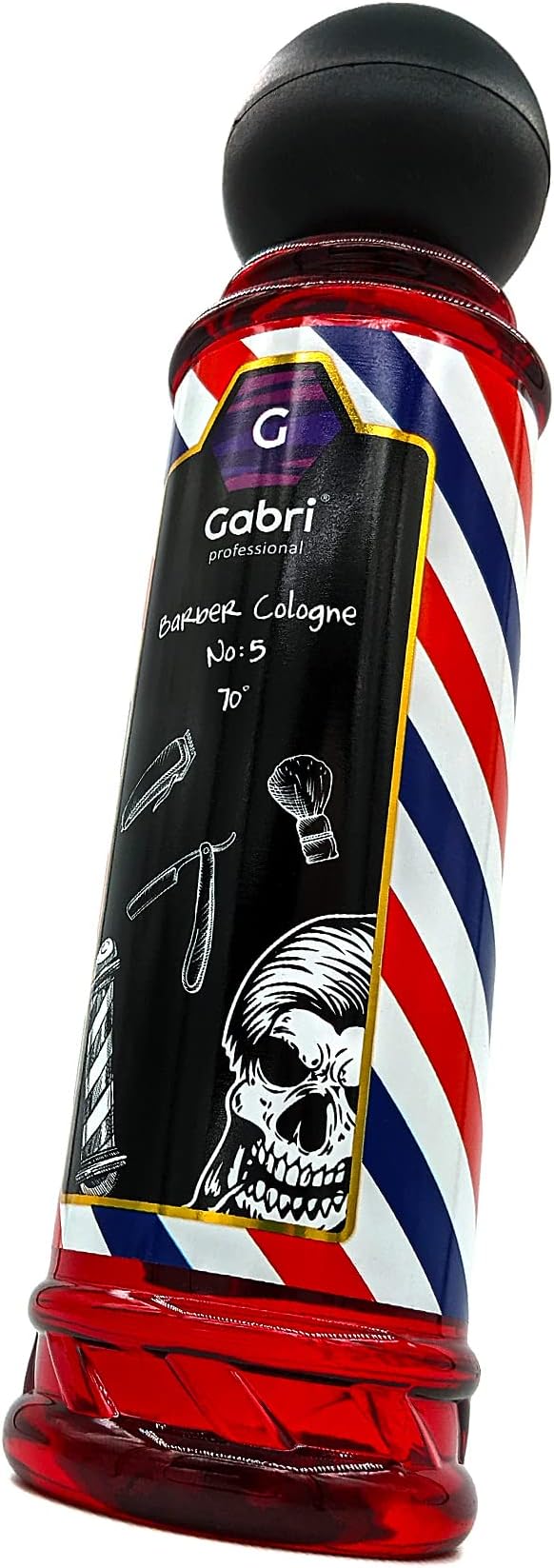 G Gabri Barber Cologne No. 5 Red 70 Series 400ml Professional