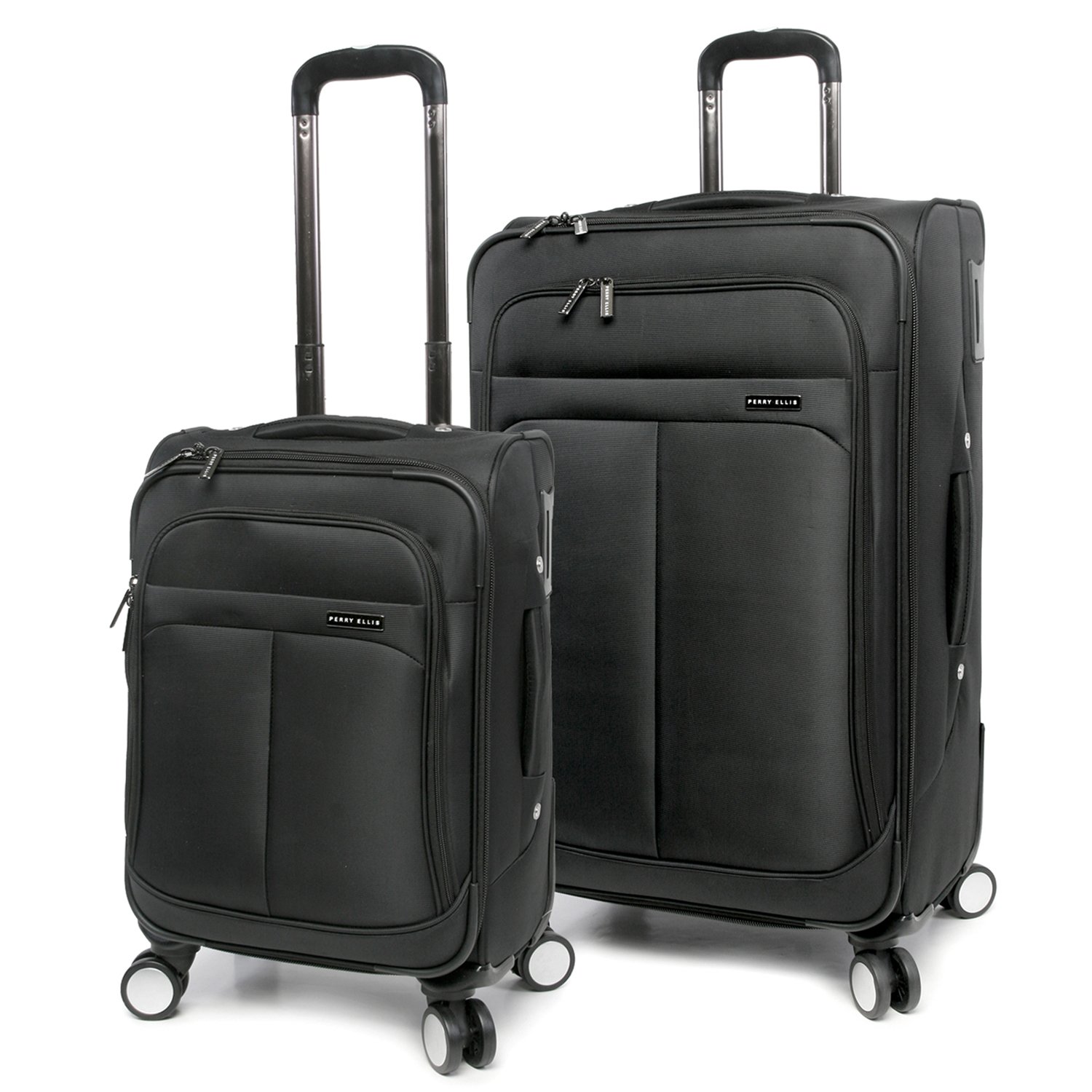 Luggage Prodigy 2 Piece Set Expandable Suitcase with Spinner Wheels
