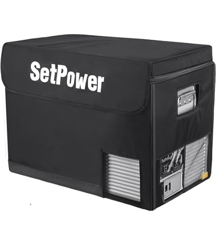 Portable Freezer SetPower 31/42/53QT Truck Refrigerator 12V