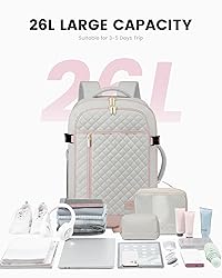 LOVEVOOK Travel Backpack for Women, Carry on