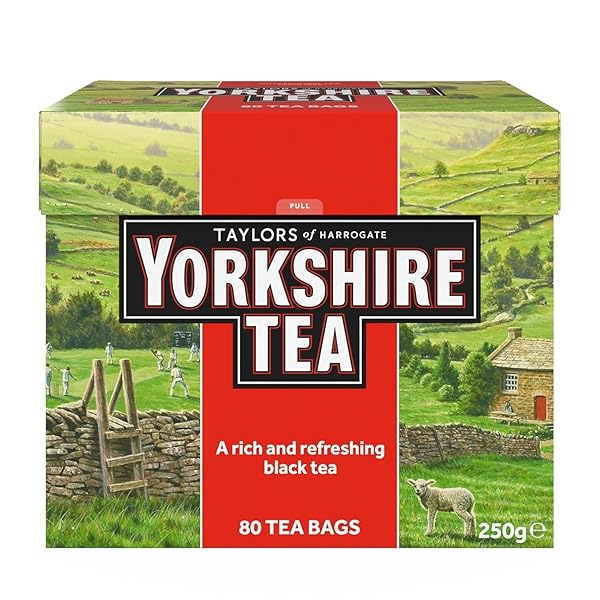 YORKSHIRE TEA, RED, BLACK TEA, PILLOW TEA BAGS,...