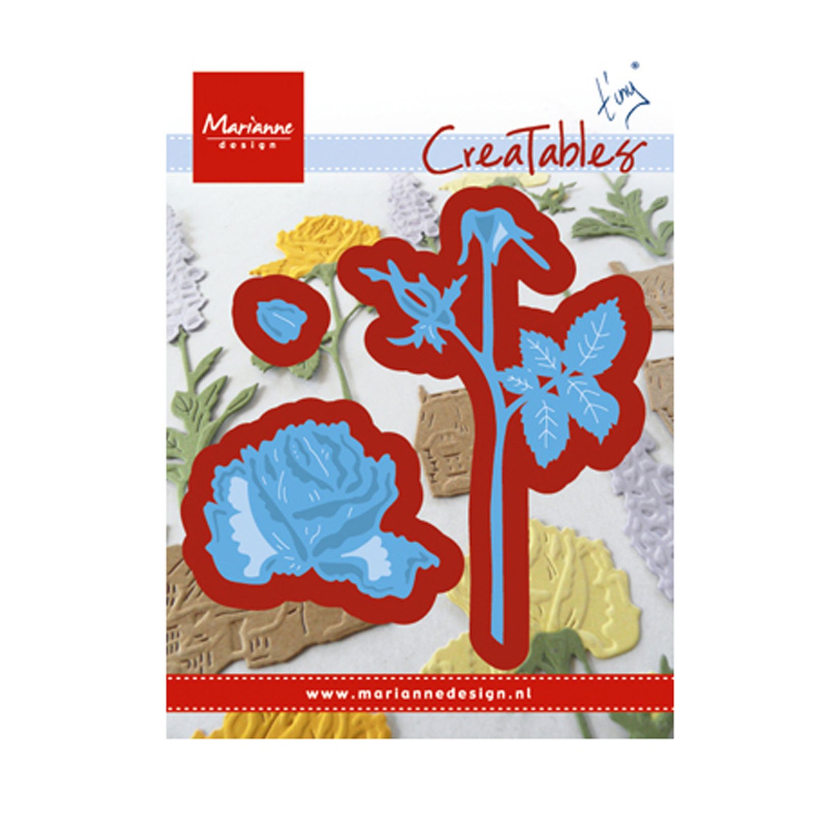 Marianne Design Creatables Tiny's Rose Die, Blue