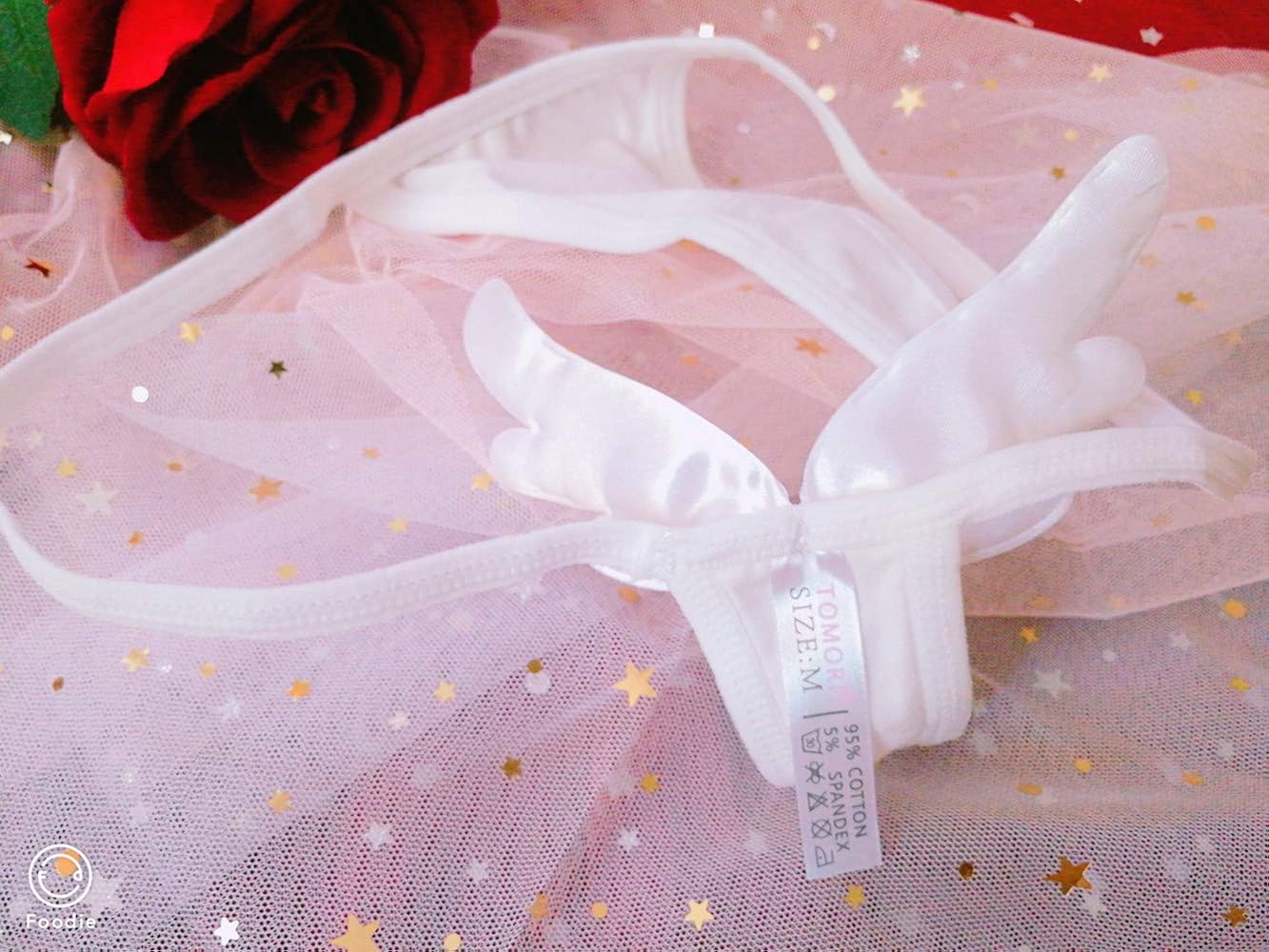 TOMORI Womens Anime Cosplay Panties Cute G-String Thongs for Bikini Lingerie Angel Devil Wings Underwear: Clothing
