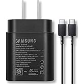 25W Fast Adaptive Samsung Charger for Galaxy S22 S23+ Ultra/S21/S21+/S21 Ultra/S20/S20+/S20 Ultra/Note 20/Note 20 Ultra/Note10/Note10+/Z Fold4/Z flip4 with 4FT (1.2M) Charging Cable - Black