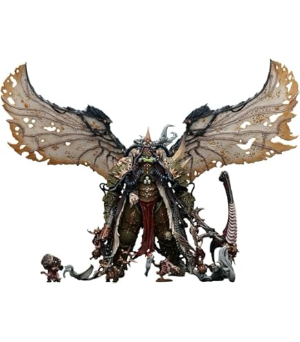 Amazon.com: JOYTOY Mortarion Warhammer 40k Death Guard 1/18 Action