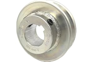 AIVOXE V-Belt Pulley - 1in. Bore, 3in. Outside Dia.