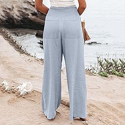Capri Pants for Women Women High Waisted Wide