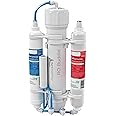 Aquatic Life RO Buddie 3-Stage Reverse Osmosis Water Filter System RO Filtration Units for Aquarium, 50 GPD