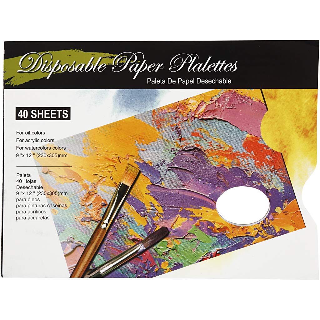 Tear-Off Palettes, L: 31 cm, W: 23 cm, 1pc