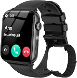 IOWODO Smart Watch for Women Men 1.91" HD Call Flashlight Heart Rate IP68