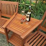 Rowlinson Willington FSC Hardwood Companion Seat view 3