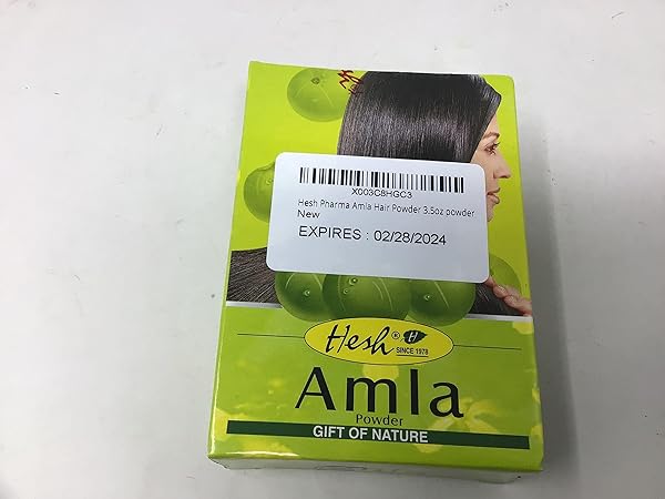 HESH PHARMA AMLA HAIR POWDER 3.5OZ POWDER