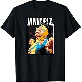 Invincible - Battle Damaged Mark Character Logo T-Shirt