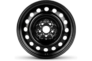 ROAD READY WHEELS For 2003-2008 Toyota Corolla Rims 15 Inch Painted Black Car Rim - OE Direct Replacement - Road Ready Car Wheel