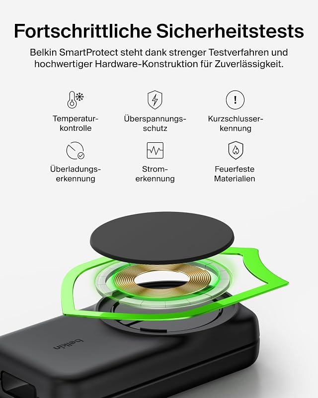 UltraCharge 3-in-1 Induktive Ladestation mit Qi2, 25W – Schwarz