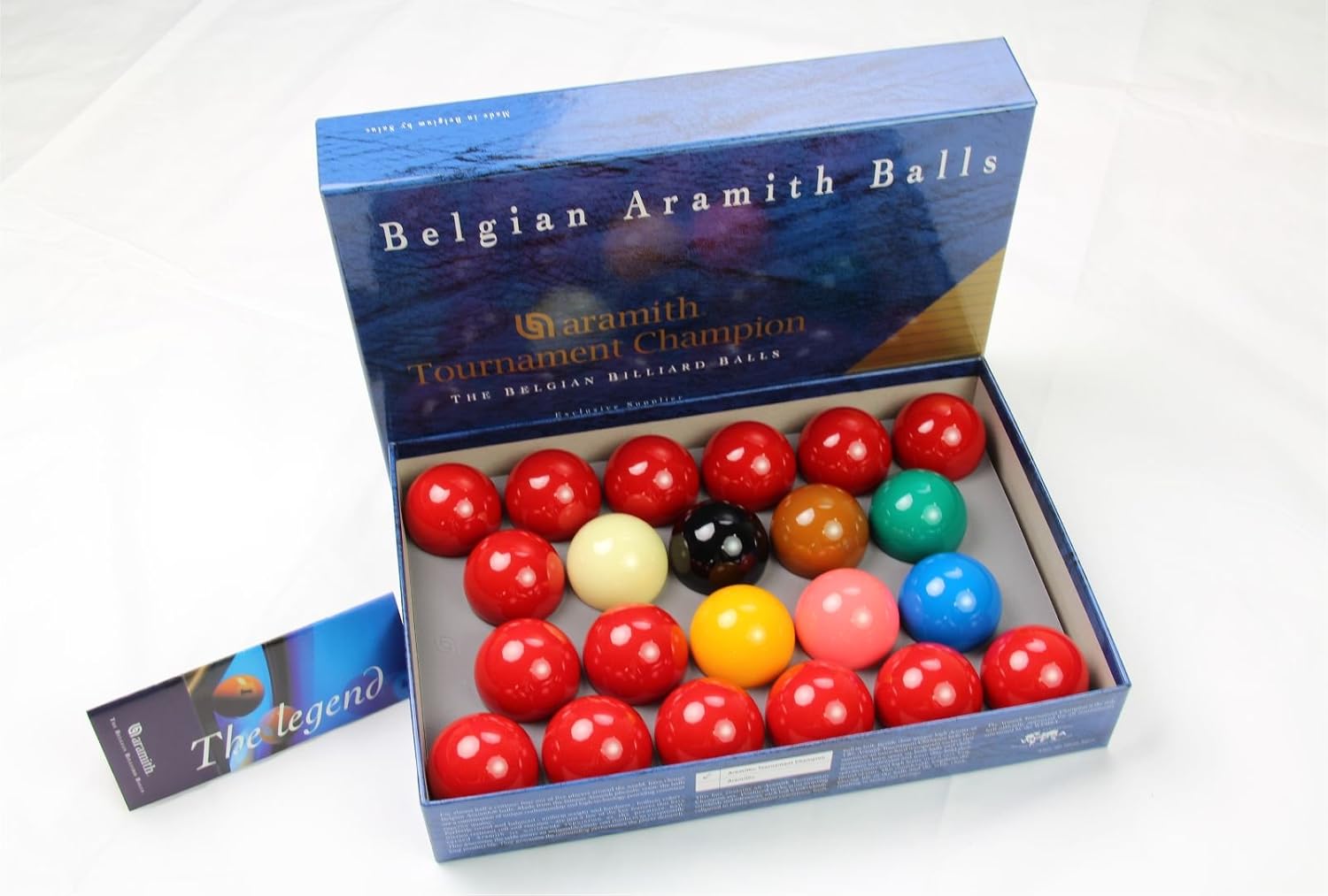 Aramith Snooker Tournament TV - Golf Ball Set, 52.4 mm, 2 1/6" - Image 4