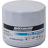 Quicksilver 866340Q03 Spin-On Oil Filter for MerCruiser Engines | Fits Select MerCruiser Sterndrive, Inboard, 4.5L &amp; 6.2L Engines