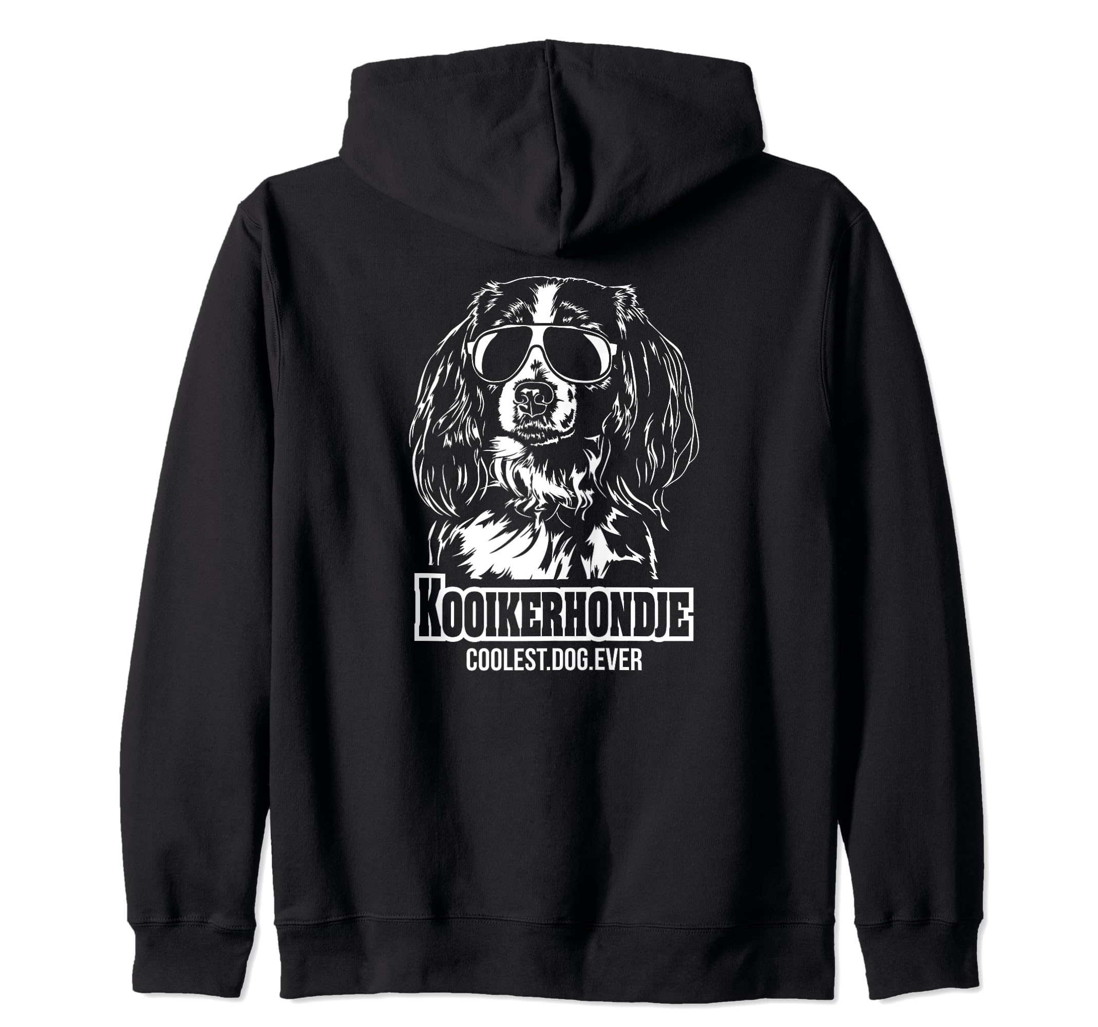 Funny Proud Kooikerhondje coolest dog ever dog saying Zip Hoodie