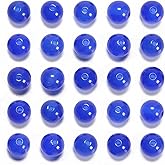 NCB 8mm Original Blue Agate Loose Semi Precious Beads Round Smooth Gemstones SpacerBeads for Jewelry Making 100PCS (8mm 100Beads, Blue Agate)
