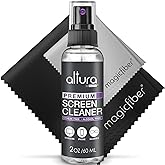 Altura Photo Screen Cleaner Spray Kit for Car, Laptop, Computer &amp; MacBook | Great Touch Screen Cleaner for Phone, Tesla, iPad, OLED, TV, Monitors, Tablet &amp; Mac Displays