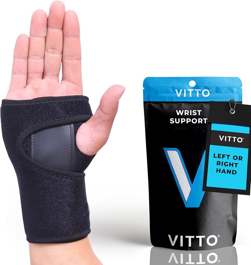 VITTO Wrist Support Arthritis RSI Carpal Tunnel Left/Right Hand L-XL