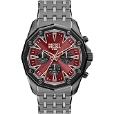 Diesel Stinger Chronograph Gunmetal Stainless Steel Men's Watch (Model: DZ4715)