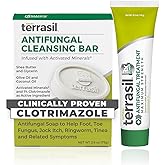 terrasil Antifungal Treatment (2-Product Kit 14g Tube + 75g Soap bar) Antifungal Cream with Clotrimazole and Natural Ingredients, Relief for Ringworm, Jock Itch, Athletes Foot, Fungal Yeast Infection