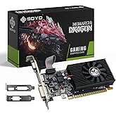 SOYO GeForce GT 740 4GB DDR3 Low Profile Graphics Card, 128-Bit 384SP HDMI/VGA/DVI-D Port Triple Output, SFF Half-Height Video Card for Slim Desktop PCs, Supports Windows 11/10/8/7