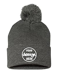 INK STITCH Sp15 Pom Pom Customized Custom Beanies
