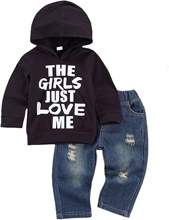 sweatshirts and jeans