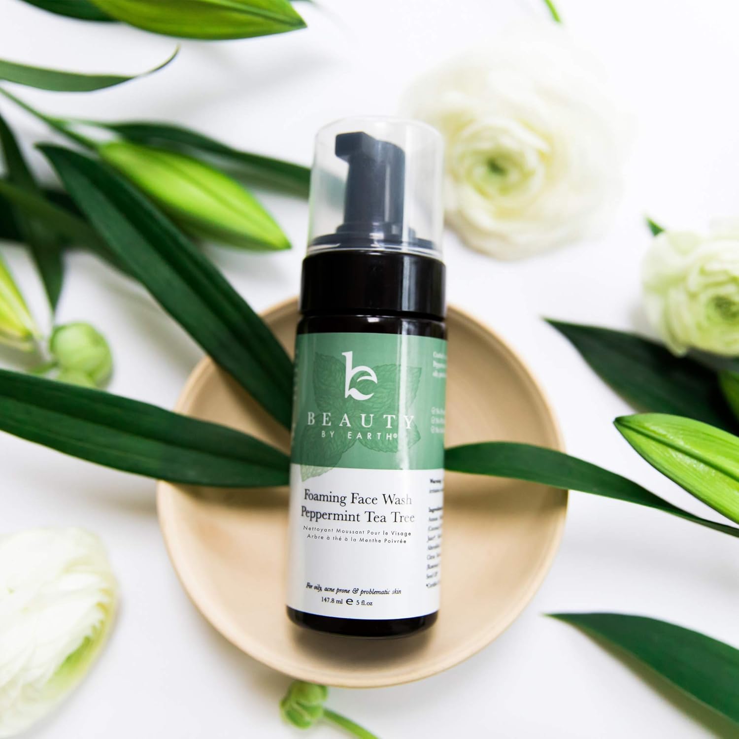 foaming face wash tea tree