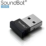 soundbot SB342-BLK Bluetooth 4.0 USB Adapter with 3Mbps High Data Transfer Rate & 33 Feet Wireless Range