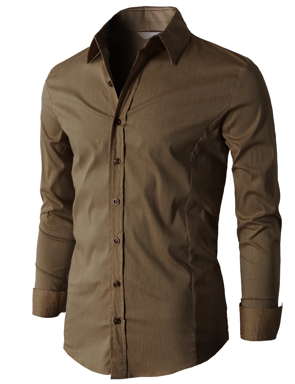 H2H Mens Basic Dress Shirts Slim Fit Long Sleeve Buy Online in United