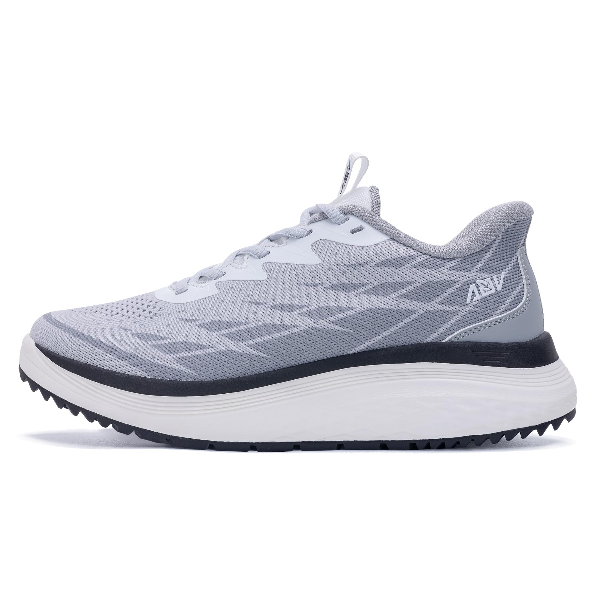 Photo 1 of SURRAY Womens Walking Shoes with Arch Support Plantar Fasciitis Orthotic Tennis Sneakers Comfortable Breathable for Foot and Heel Pain Relief Grey US Size 10