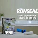 Ronseal 6 Year Anti Mould Paint White Silk 750ml view 6