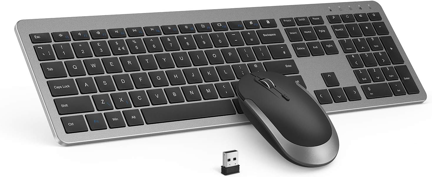 seenda Wireless Keyboard and Mouse Set