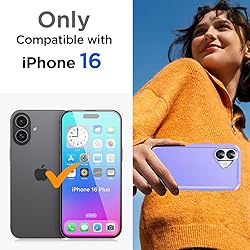 AICase for iPhone 16 Case with Glass