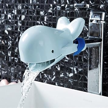 Diadia Whale Design Faucet Extender Sink Handle Extender Safe