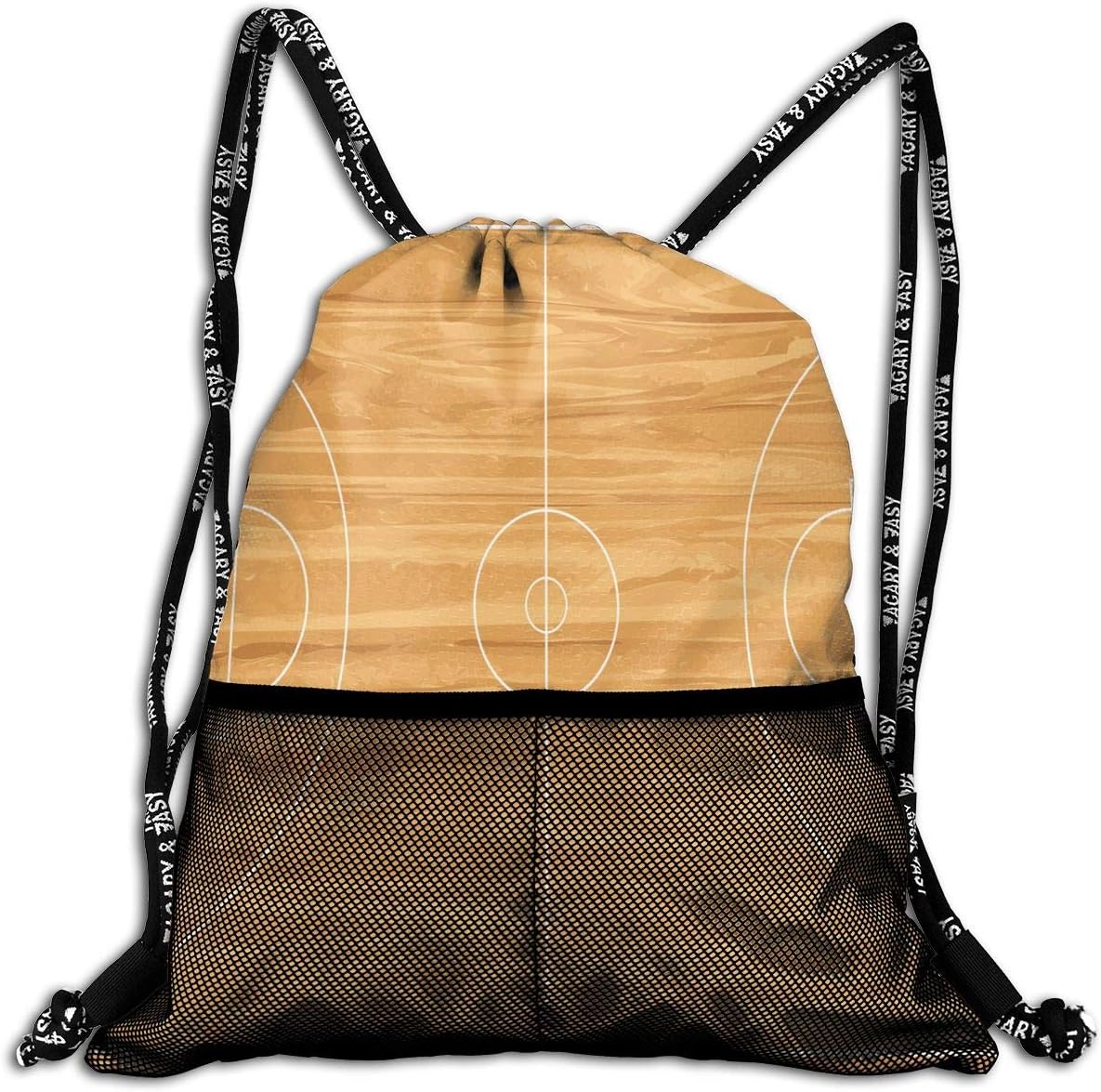 Drawstring Bag Basketball Court New Womens Gym Backpack Unique Mens Travel Small Bags For Girls