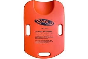 Kemp USA Medical CPR Board for Training and Administration - 24"L x 17"W Contoured Sides - First Aid Kit & Emergency Supplies