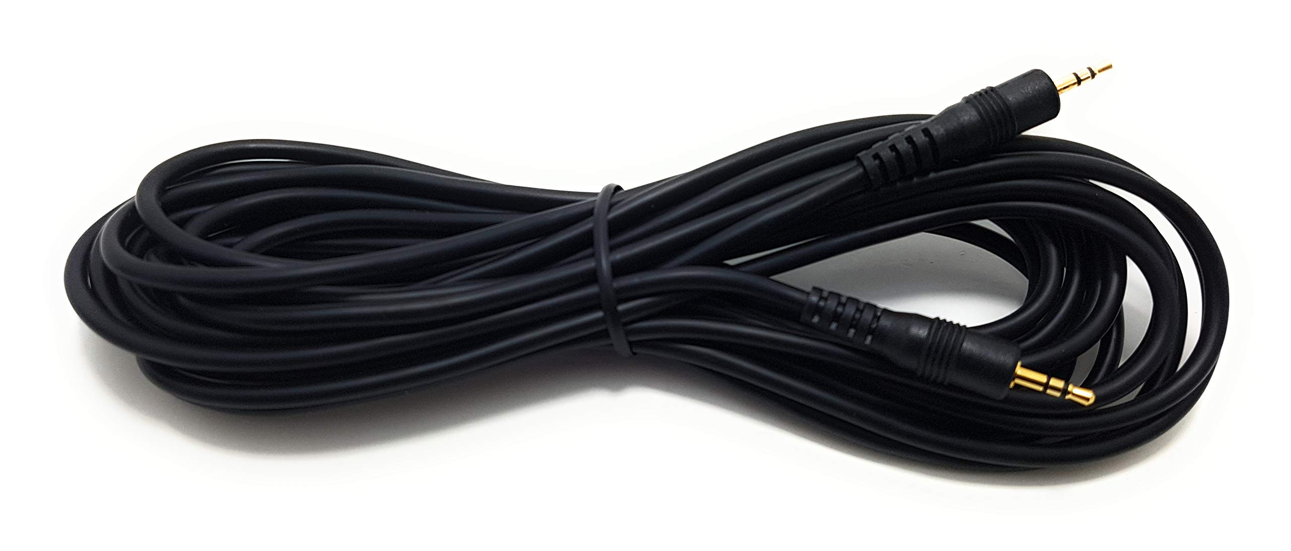 MainCore 5m 2.5mm to 2.5mm Jack Audio/Video Stereo Cable Lead Gold Plated Contacts (5m)