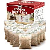 Rodent Away Repellent Indoor &amp; Outdoor, Mouse Repellent Pouches - 16 Packs | Rodent Repellent Indoor, Keep Mice Away, Rat Repellent for House, Mouse Deterrent Outdoor, Mice Repellent Indoor