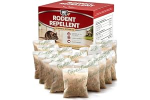 Rodent Away Repellent Indoor & Outdoor, Mouse Repellent Pouches - 16 Packs | Rodent Repellent Indoor, Keep Mice Away, Rat Rep