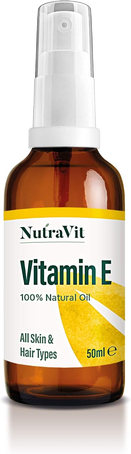NutraVit - Vitamin E Oil, Clear to Brown, 50 ml (Pack of 1) - Image 3